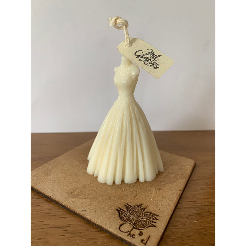 Vela vestido de novia o XV años
